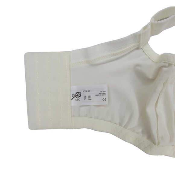 ABC Signature 503 Lace Embrace Bra Bras Size 38D Candlelight Color Comfort - Picture 7 of 12